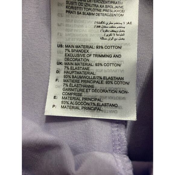 Adidas Originals Women's Adicolor Essential Light Purple Leggings Size XS New - Picture 8 of 8